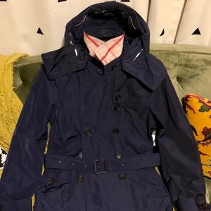 Burberry 100% Authentic Short Trench/Rain Coat.